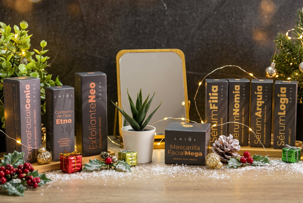 Regalos de cosmética natural Laiol para Navidad