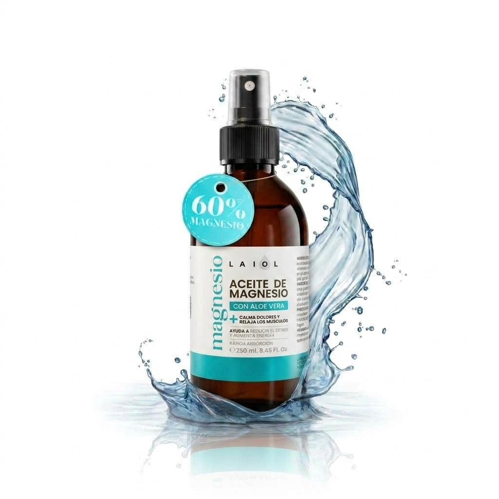 ACEITE DE MAGNESIO CON ALOE VERA - LAIOL