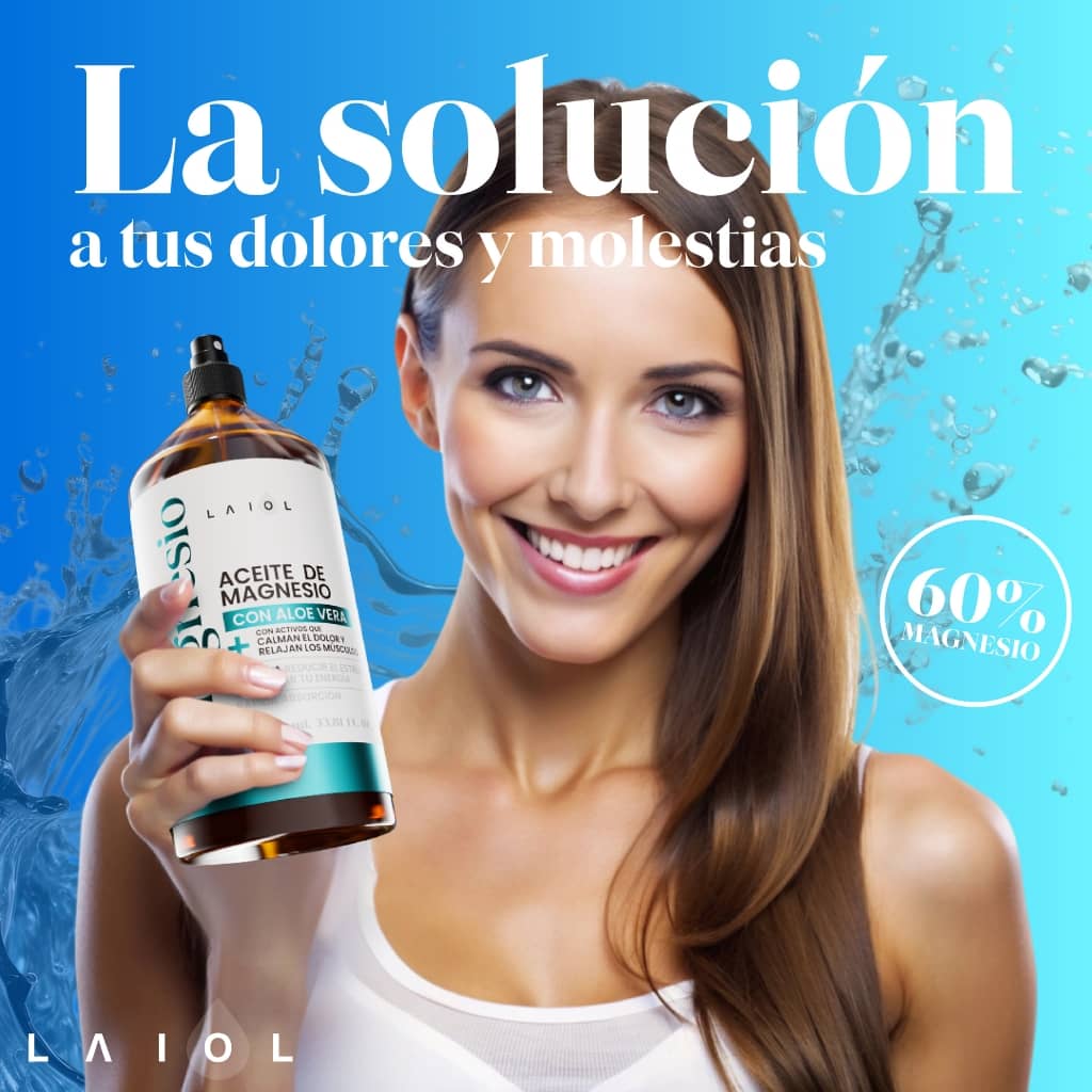 ACEITE DE MAGNESIO CON ALOE VERA - 250ML