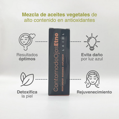 CONTORNO DE OJOS ETNO COMBATE OJERAS Y LEVANTA EL PÁRPADO - 20 ml