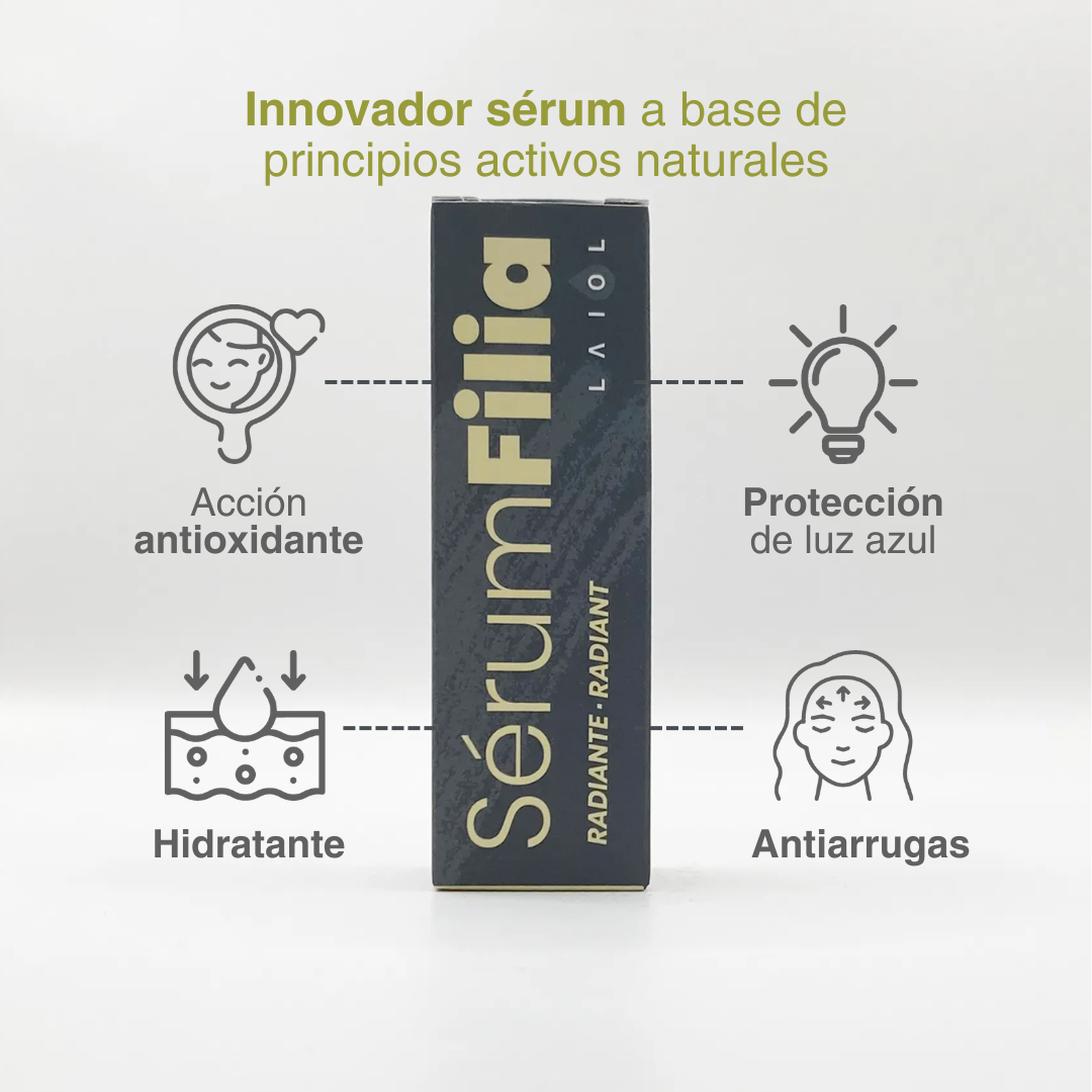 SÉRUM FILIA CON ÁCIDO HIALURÓNICO Y BAKUCHIOL - 30 ML