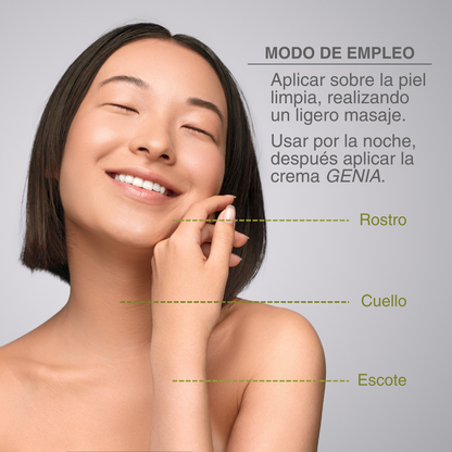 Serum Logía Rejuvencedor Antioxidante Elasticidad Luminosidad con Bakuchiol +Vitamina C y E - Vegano 100% natural - 30ml