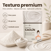 ARCILLA BLANCA EN POLVO 300g. LAIOL