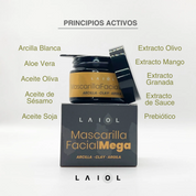 MASCARILLA FACILA DE ARCILLA MEGA - 50 ml