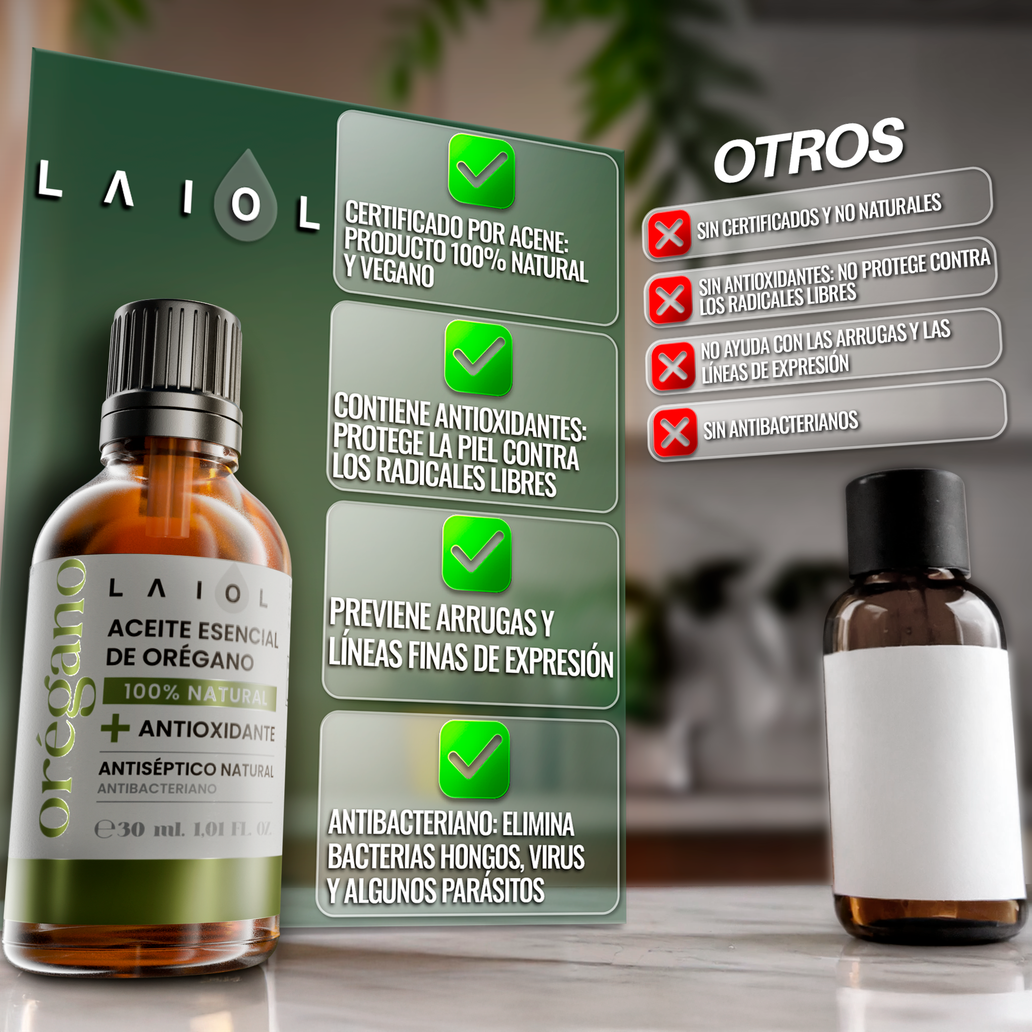 ACEITE ESENCIAL DE ORÉGANO, 30 ML.