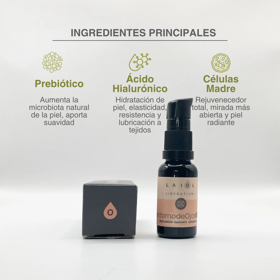 CONTORNO DE OJOS ETNO COMBATE OJERAS Y LEVANTA EL PÁRPADO - 20 ml