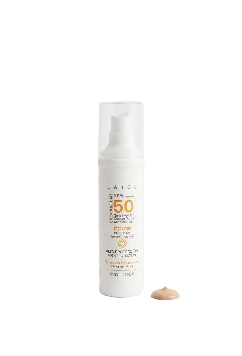 CREMA SOLAR FACIAL SPF50- PIEL SENSIBLE - 50ml