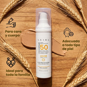 CREMA SOLAR FACIAL SPF50- PIEL SENSIBLE - 50ml