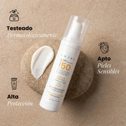 CREMA SOLAR FACIAL SPF50- PIEL SENSIBLE - 50ml