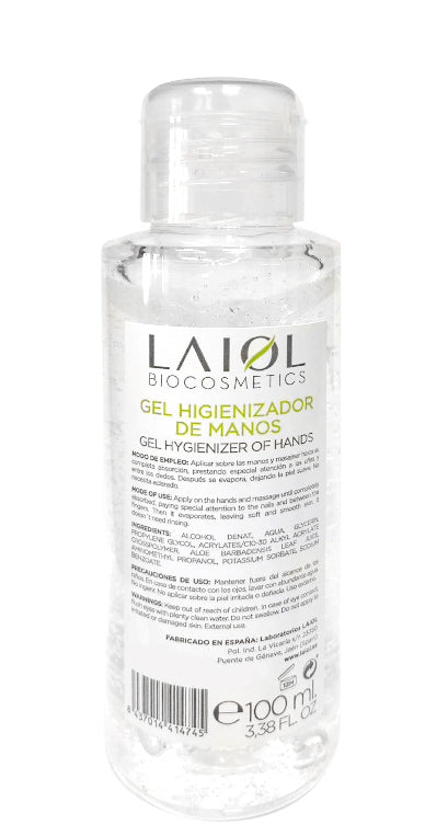 GEL HIDROALCOHÓLICO DE MANOS - 100 ml.