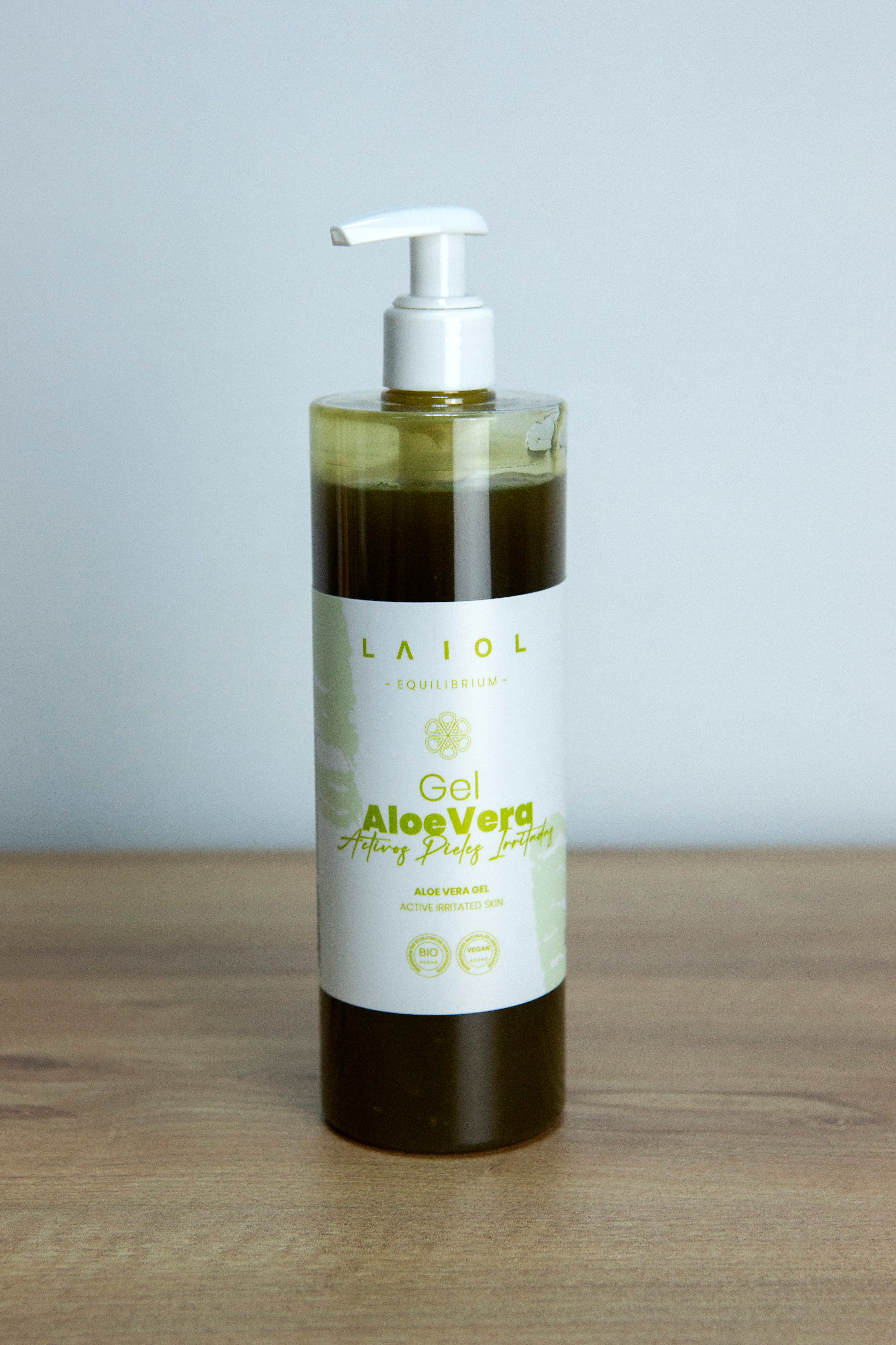 GEL CON ALOE VERA Y VITAMINA C PARA PIEL SENSIBLE - 500 ml