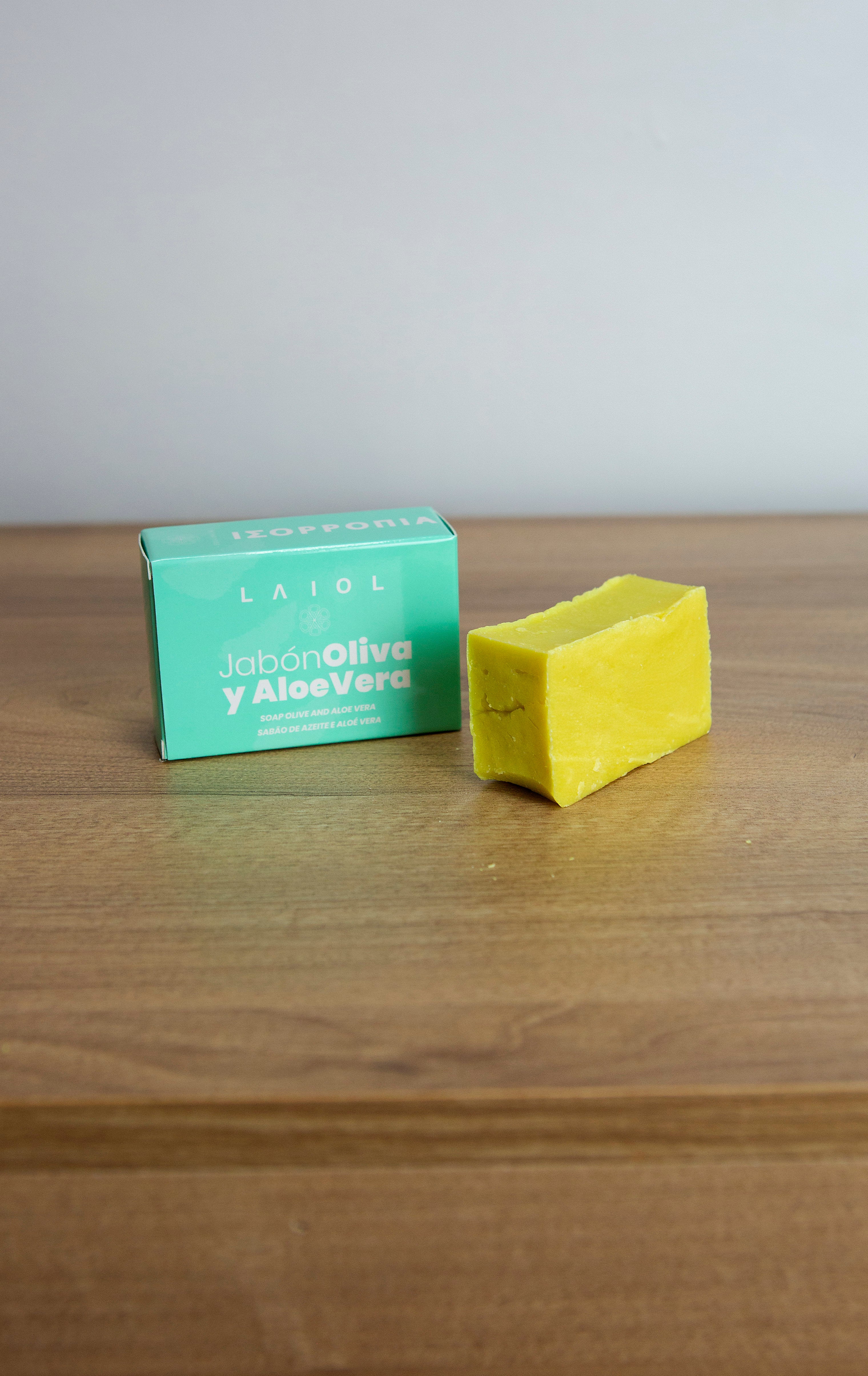 JABÓN DE ACEITE Y ALOE VERA - 100g