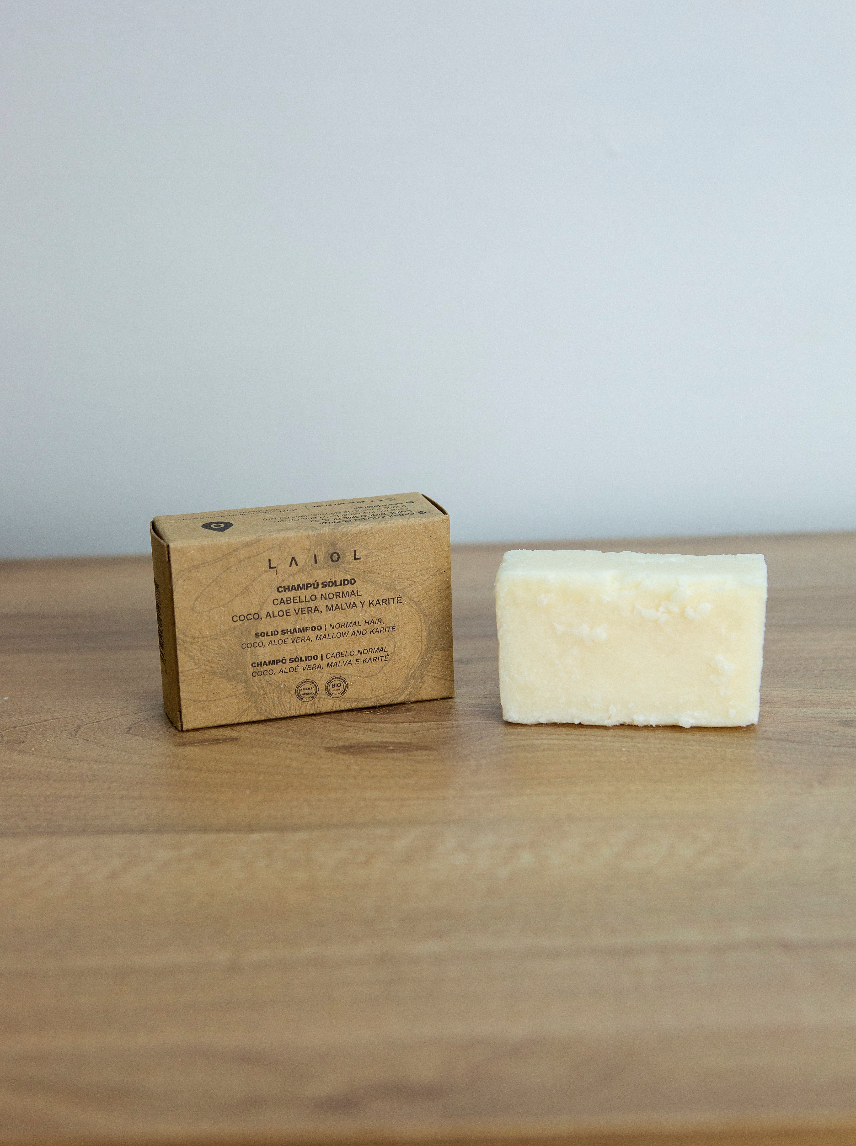 CHAMPÚ SÓLIDO CABELLO NORMAL - 90 gr